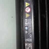 BATTERIA BOSCH POWERTUBE 500 ORIZZONTALE + CHARGER