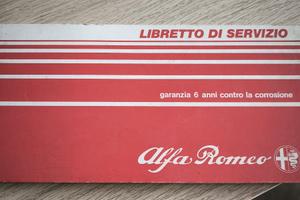 libretti SERVICE alfa romeo