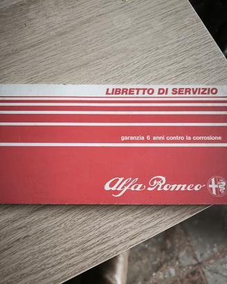 libretti SERVICE alfa romeo
