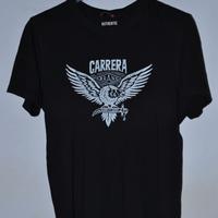 T-shirt Carrera uomo nera TG M