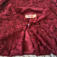 mini dress Maika bordeaux