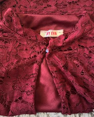 mini dress Maika bordeaux