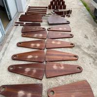 Scala a chiocciola tutta in legno 100%massello