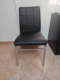 SET 6 SEDIE MODERNE  - come nuove