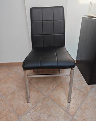 SET 6 SEDIE MODERNE  - come nuove