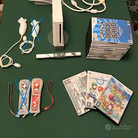 Console nintendo wii + 20 GIOCHI controller e nunc