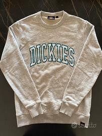 Felpa Grigia Dickies Con Logo Grande Centrale