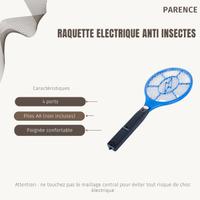 Racchetta elettrica ammazza-insetti. Addio zanzare