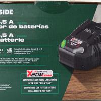 🔋 CARICABATTERIE PARKSIDE 20V / 4,5A PLG 20 C3 – 