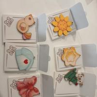 decorazioni natalizie , segnaposto thun