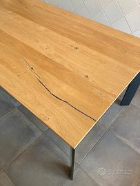 Tavolo da pranzo allungabile stile moderno