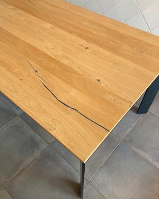 Tavolo da pranzo allungabile stile moderno