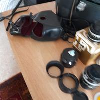 Fotocamera NIKKORMAT FT con obiettivi