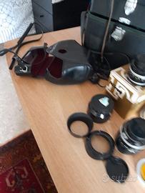 Fotocamera NIKKORMAT FT con obiettivi