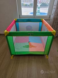 Box per bambini PLEBANI 90x90x68 + Materasso.