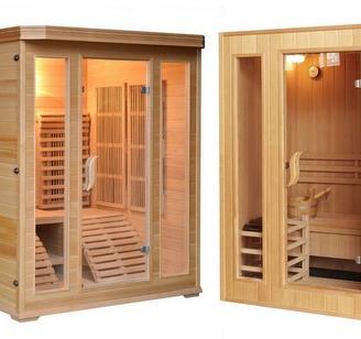 Sauna infrarossi o finlandese NUOVA varie misure