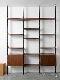 libreria design anni 50 cielo terra 