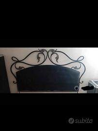 letto in ferro battuto 
