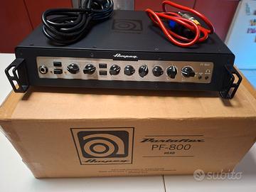Testata per basso elettrico. AMPEG  PF-800