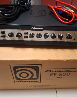 Testata per basso elettrico. AMPEG  PF-800