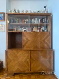 Libreria con scrittorio anno ‘20 Art Deco