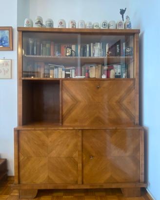Libreria con scrittorio anno ‘20 Art Deco