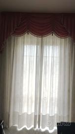 tenda arredo con mantovana e bastone 