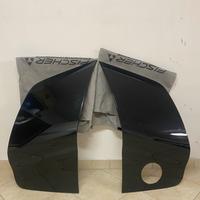 Side blade SX/DX Audi R8 2007-2015 in nero lucido