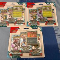 3 x Pokemon Avventure Insieme Blister 3 Buste
