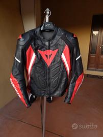 giacca 48 dainese uomo in pelle perfetta 