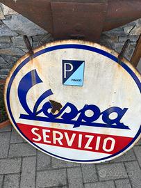 Insegna servizio vespa