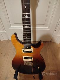 prs se 24 custom limited edition amber fade