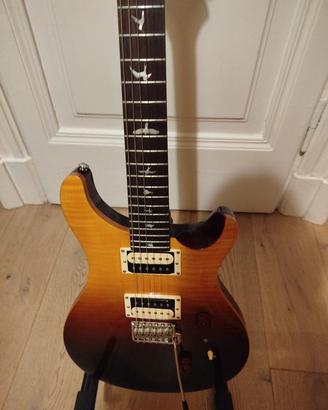 prs se 24 custom limited edition amber fade
