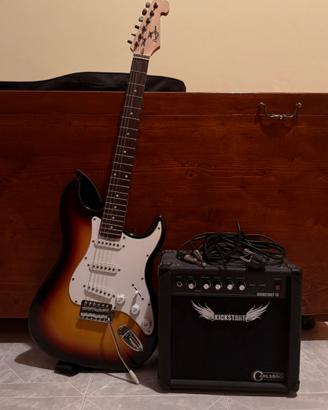 Kit completo chitarra elettrica