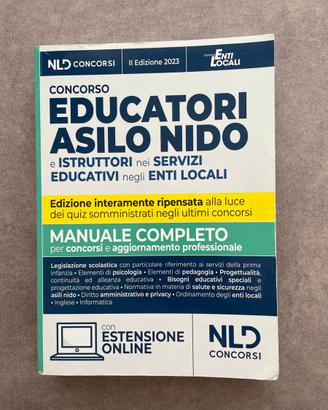 Manuale completo per concorso educatori asilo nido