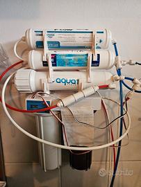 impianto osmosi inversa 5 stadi per acquario 