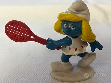 PUFFETTA TENNISTA VINTAGE SCHLEICH 1981 -Originale