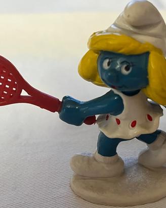 PUFFETTA TENNISTA VINTAGE SCHLEICH 1981 -Originale