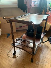 carrello portavivande vintage