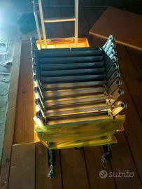 Scala a pantografo per soffitta o soppalco