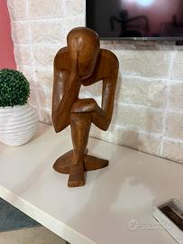 Pensatore legno