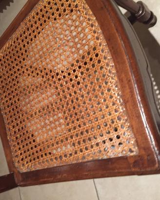 Coppia sedie restaurate mod Luigi XVI