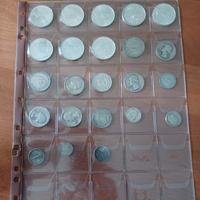 lotto monete 500 lire Argento quarter dollar usa