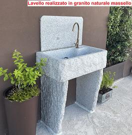Lavello-lavandino-in-pietra granito 70/80 cm 1