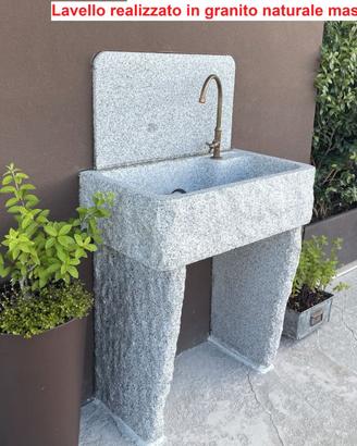 Lavello-lavandino-in-pietra granito 70/80 cm 1