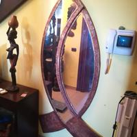 specchio da parete color bronzo marca Pintdecor