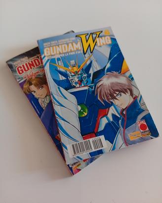 Lotto 2 pz Manga Gundam Wing n°8/9
