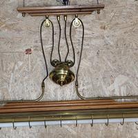 lampadario stile sala biliardo