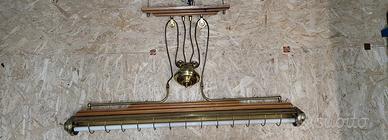 lampadario stile sala biliardo