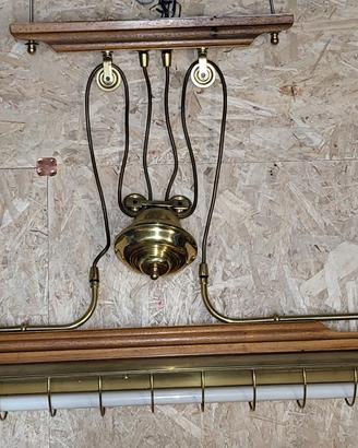 lampadario stile sala biliardo